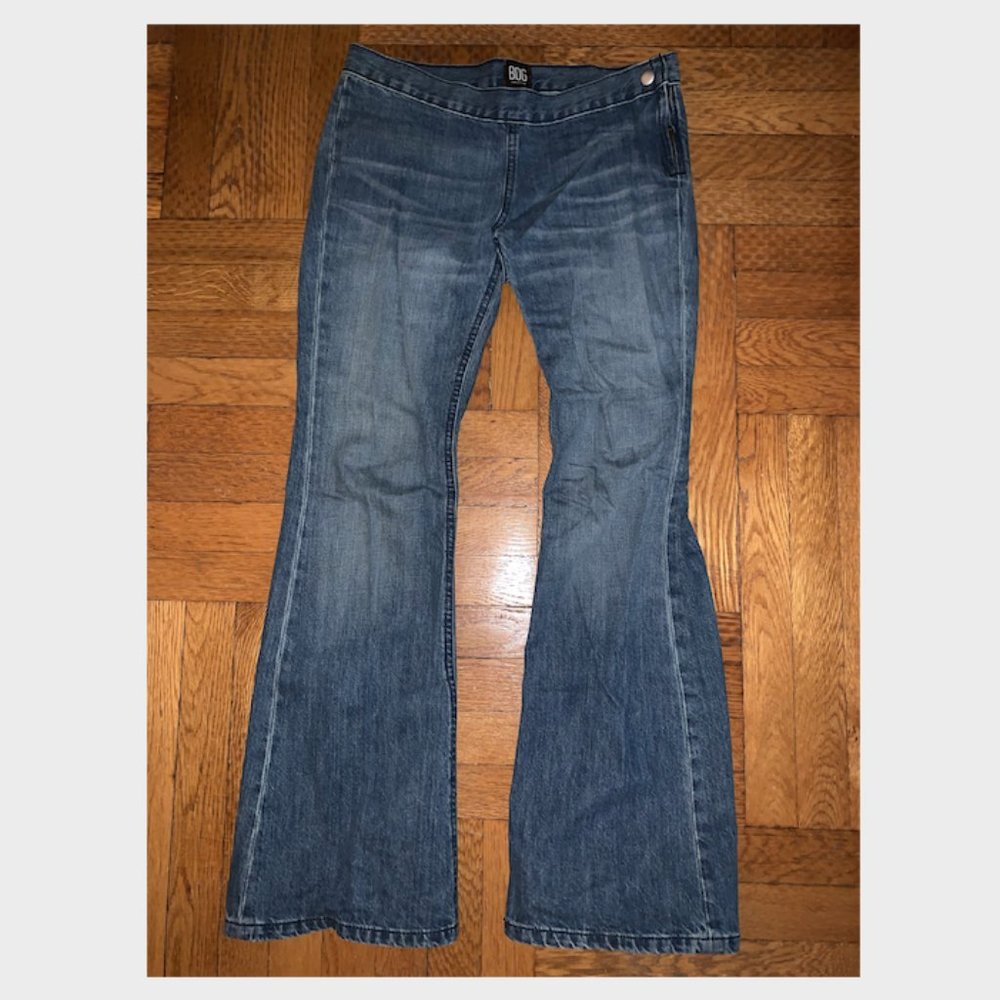 Light Wash Urban Outfitters Flare Jeans